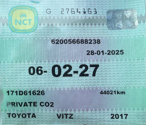 2017 Toyota Vitz 1.0 VVT-I Aura Auto Nct 02/27 389987843