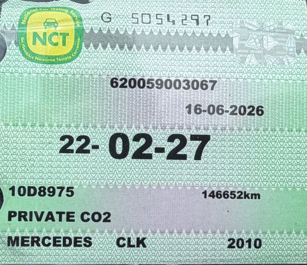 2010 Mercedes CLK 200 1.8 Auto Nct 02/27 Tax 10/26 390411725