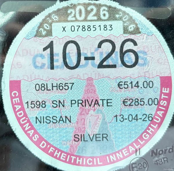 2008 Nissan Qashqai 1.6 Nct 02/27 Tax 10/26 390883105