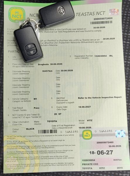 152 Toyota Yaris/ Vitz 1.3 Petrol Automatic 391436857