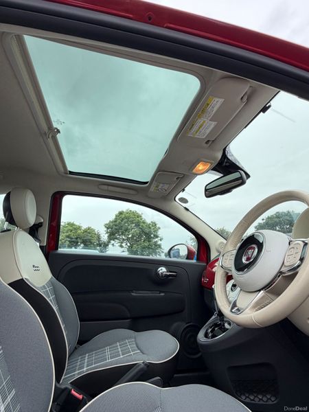 Fiat 500 Red | 2017 | 72,700 KM | Panoramic Roof 391578691