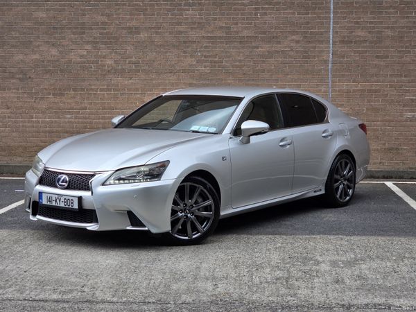 Lexus GS Saloon, Petrol Hybrid, 2014, Silver
