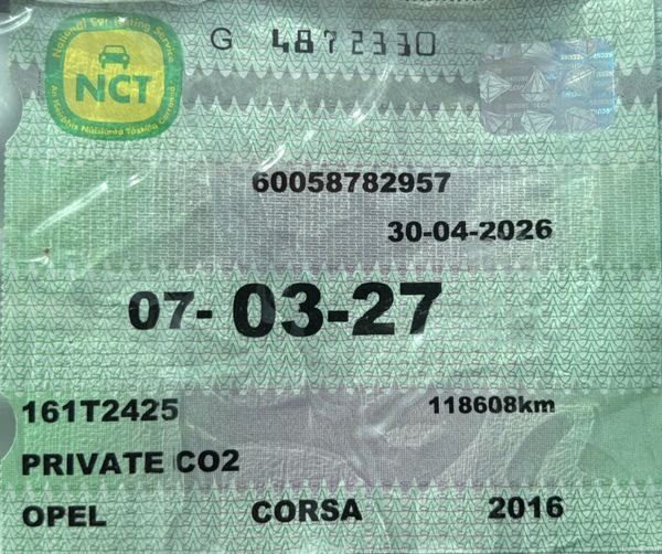 2016 Opel Corsa 1.4i Excite Nct 03/27 392142393