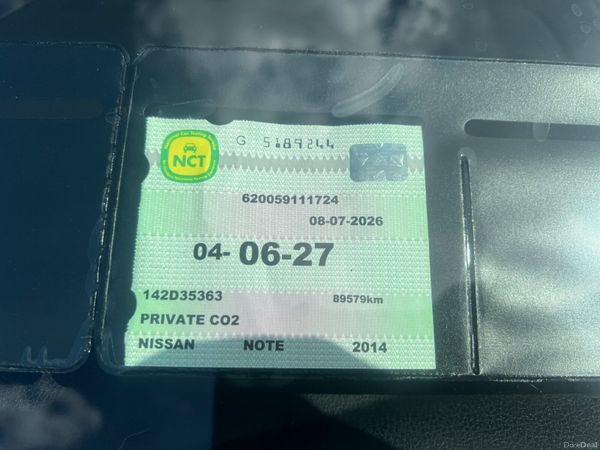 NISSAN NOTE AUTOMATIC 392276141
