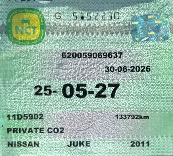 2011 Nissan Juke 1.5 DCI SV Diesel Nct 05/27 392530581