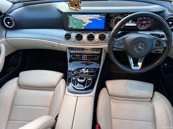 2018 MERCEDES E220d AMG AUTO CREAM LEATHER 393113887