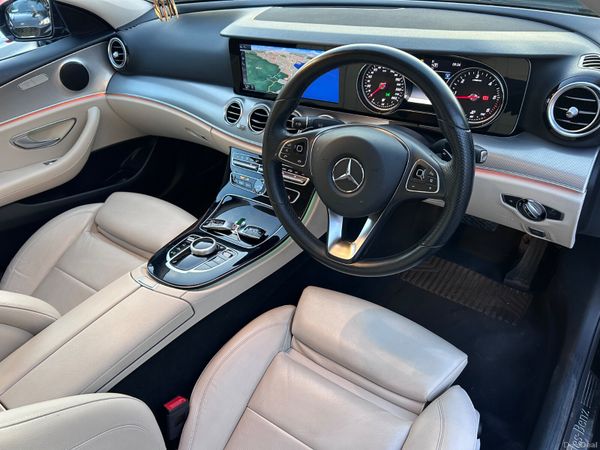 2018 MERCEDES E220d AMG AUTO CREAM LEATHER 393113897