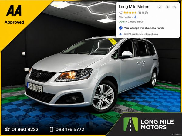 2015 SEAT Alhambra 1 Year Warranty AA Approved 393340831