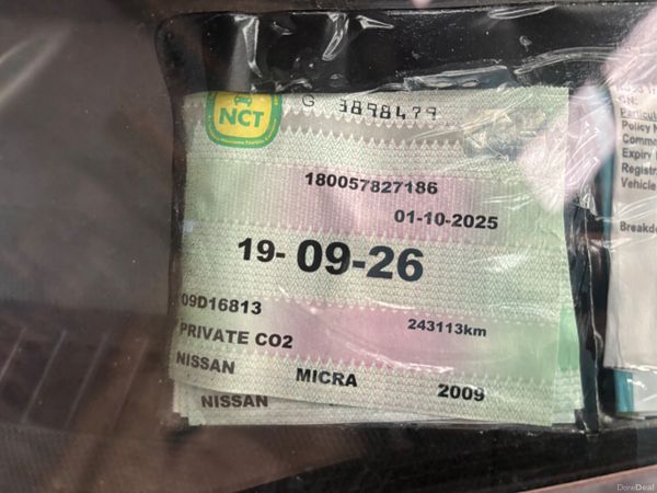 2009 Nissan Micra 393364761