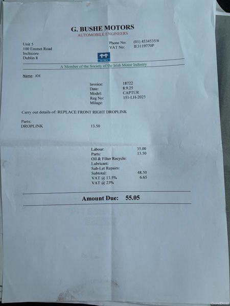 2015 Renault Captur 1.5 DCI Signature Nct 08/27 393672259