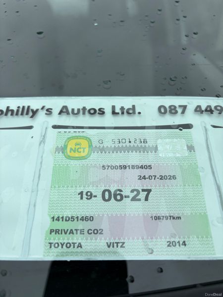 Toyota Vitz 2014 393844003