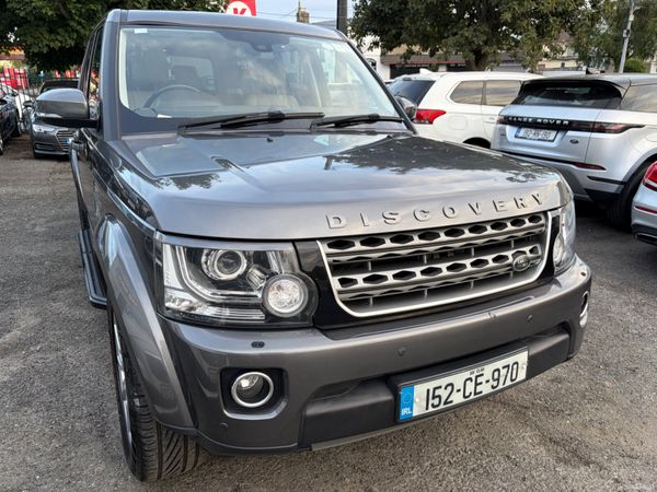 2015 LAND ROVER DISCOVERY 4 3.0 D 5 SEAT WITH VAT 393823669