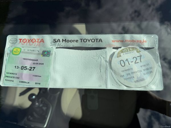 Toyota Corolla 2016 LUNA D4d Sat-Nav 393825179