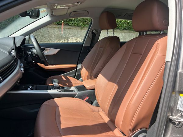2022 AUDI A4 ADVANT COGNAC BROWN LEATHER INTERIOR 393947331
