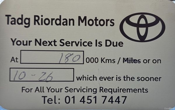 2011 Toyota Auris 1.33 VVT-I Nct 06/27 394421505