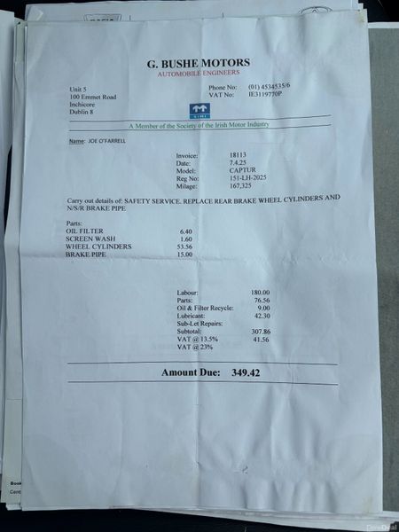 2015 Renault Captur 1.5 DCI Signature Nct 08/27 394699133