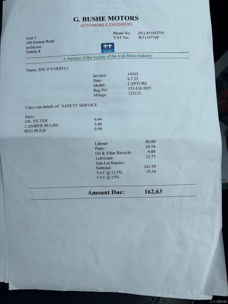 2015 Renault Captur 1.5 DCI Signature Nct 08/27 394699139
