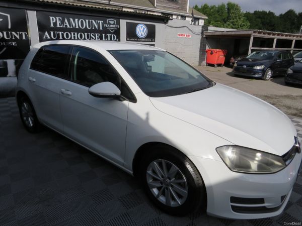2014 VW GOLF 5DR TSI IN WHITE 82KMH 394735025