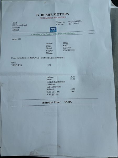 2015 Renault Captur 1.5 DCI Signature Nct 08/27 395011617