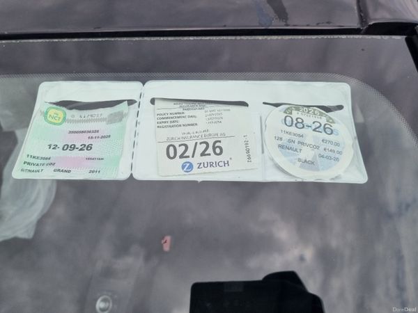 NEW NCT- Renault Grand Scenic 2011 395324487