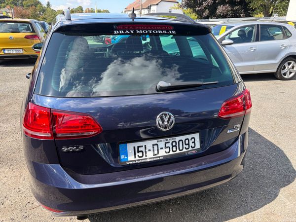 2015 VOLKSWAGEN GOLF 1.2TSI DSG AUTO CL ESTATE LOW 395540275