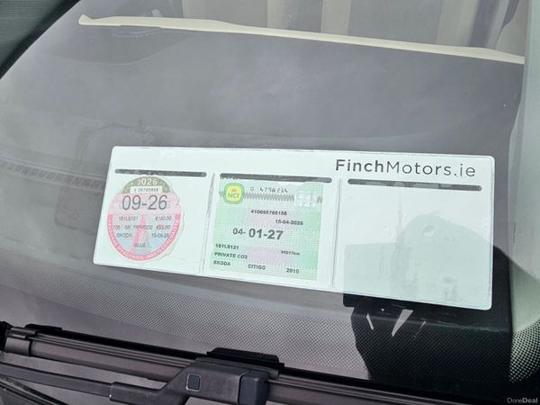 SKODA CITIGO 1.0 // 01/27 NCT 395860663