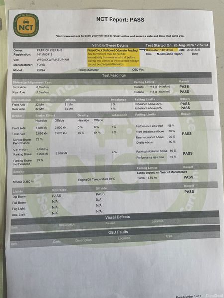 Ford Kuga 2014 Diesel Auto 4x4 396658605