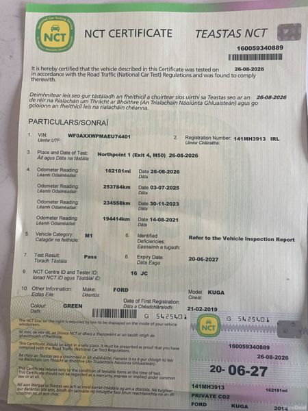 Ford Kuga 2014 Diesel Auto 4x4 396658611