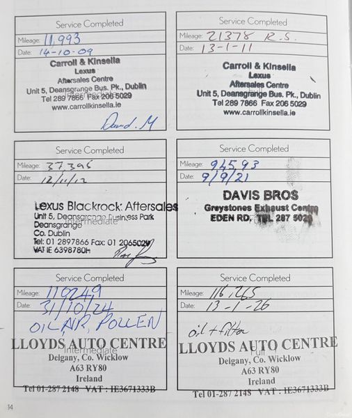 2008 Lexus IS 220D SE 2.2D Nct 05/27 Tax 11/26 397177913