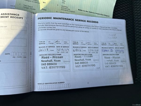 2018 NISSAN LEAF NCT MARCH 2028 SERVICE HISTORY 397416645