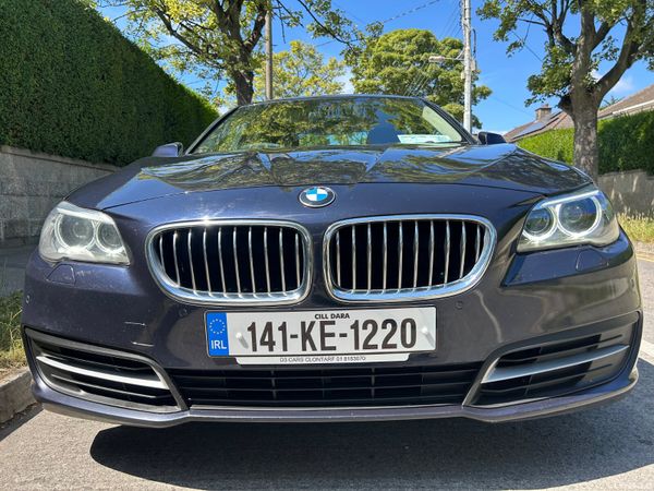 2014 BMW 5 SERIES DAKOTA BROWN LEATHER 397722443