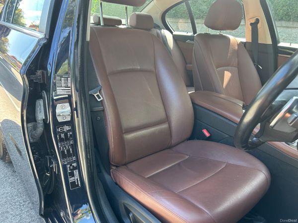 2014 BMW 5 SERIES DAKOTA BROWN LEATHER 397722471