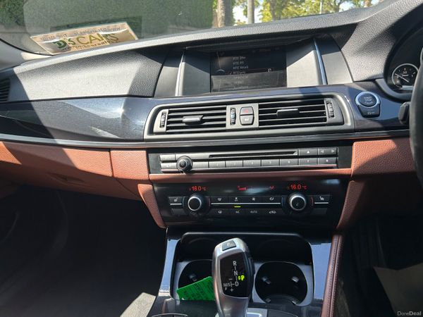 2014 BMW 5 SERIES DAKOTA BROWN LEATHER 397722475