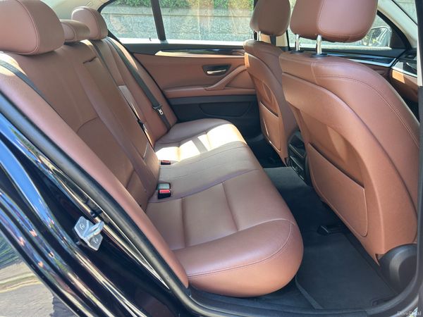 2014 BMW 5 SERIES DAKOTA BROWN LEATHER 397722483