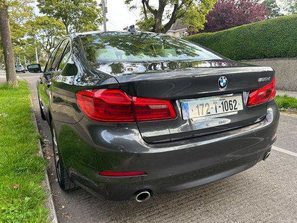 2017 BMW 5 SERIES AUTOMATIC LEATHER INTERIOR 397817137
