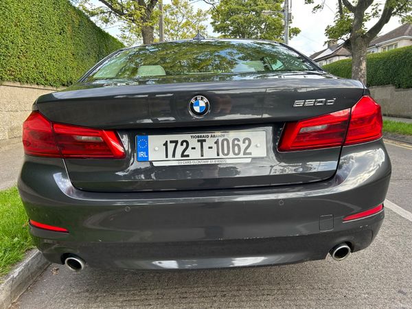 2017 BMW 5 SERIES AUTOMATIC LEATHER INTERIOR 397817205