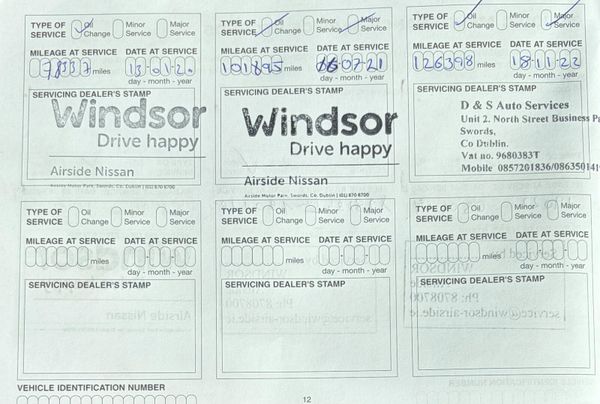 2016 Nissan Qashqai 1.5 DCI SV Nct 05/27 Tax 09/26 398454745