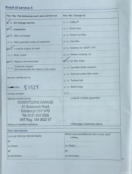 2014 VW Golf 1.6TDI BLUEMOTION Nct 09/27 Tax 10/26 398429835