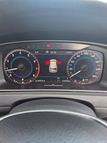 2017 vw golf highline / DIGITAL CLOCKS 398596507