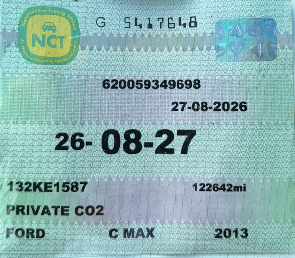 2013 Ford C-Max 1.6TDCI Activ Nct 07/27 Tax 11/26 398649149