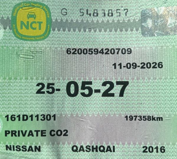 2016 Nissan Qashqai 1.5 DCI SV Nct 05/27 Tax 09/26 398649789