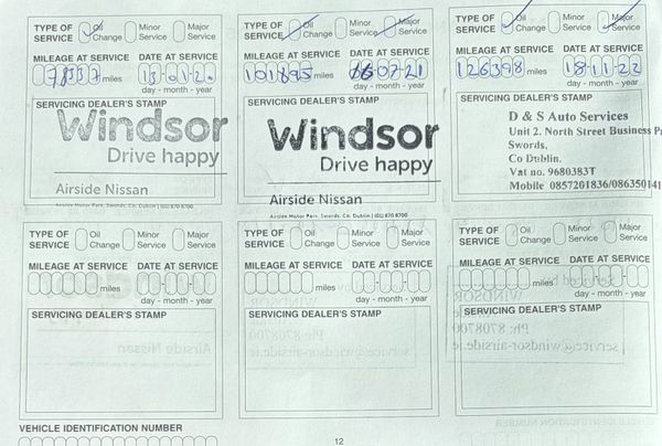 2016 Nissan Qashqai 1.5 DCI SV Nct 05/27 Tax 09/26 398649803
