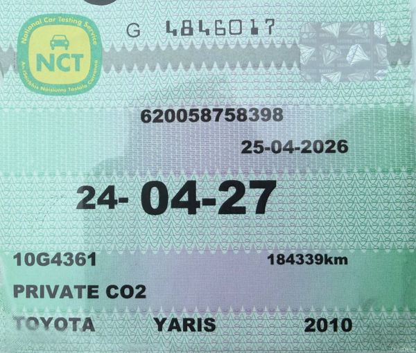 2010 Toyota Yaris 1.0 VVT-I Nct 04/27 Tax 09/26 398977839