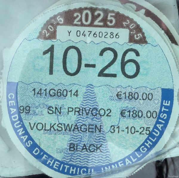 2014 VW Golf 1.6TDI BLUEMOTION Nct 09/27 Tax 10/26 399063237