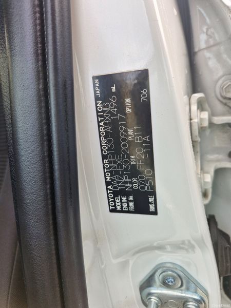 2017 Toyota Vitz 1.5L Hybrid Low Miles Automatic 399185165