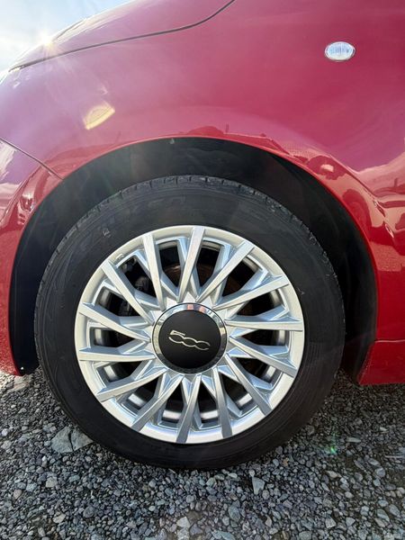 Fiat 500 Red | 2017 | 72,700 KM | Panoramic Roof 399114257