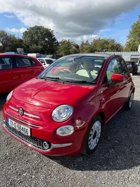 Fiat 500 Red | 2017 | 72,700 KM | Panoramic Roof 399114271