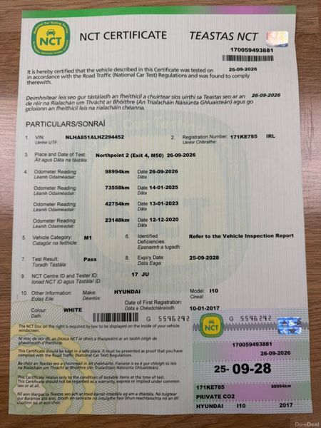 Hyundai i10 2017 DELUXE 1.0 LOW MILEAGE 399335147