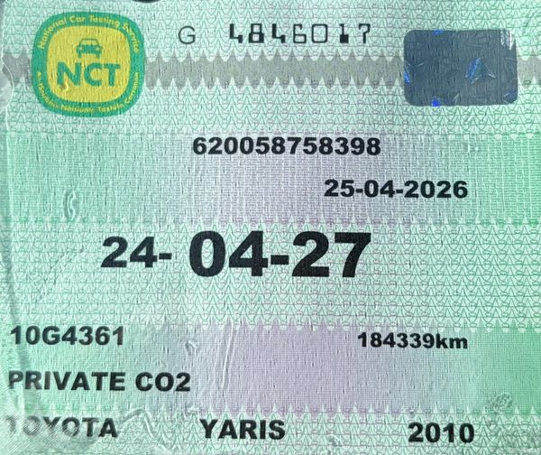2010 Toyota Yaris 1.0 VVT-I Nct 04/27 Tax 09/26 399609115