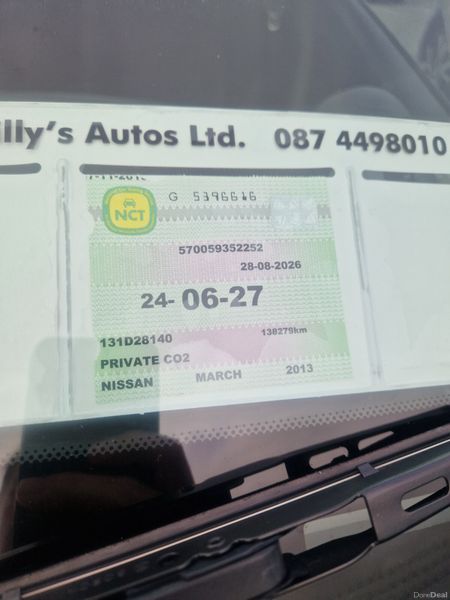 Nissan March 2013 Automatic 399611651